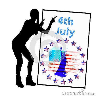 Independence Day United States. Concept Stock Photo