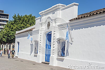 Independence House in Tucuman, Argentina. Editorial Stock Photo