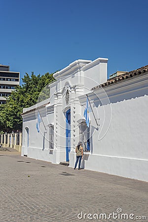 Independence House in Tucuman, Argentina. Editorial Stock Photo