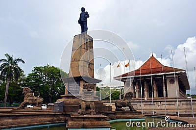 Independence Memorial Hall, Sri Lanka Editorial Stock Photo