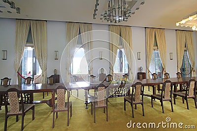 Independence Palace in Ho Chi Minh, Vietnam Editorial Stock Photo