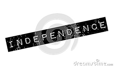 Independence rubber stamp Vector Illustration