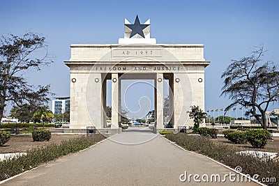 Independence Square, Accra, Ghana Stock Photo