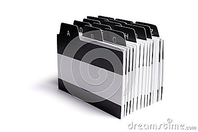 Index Cards Stock Photo