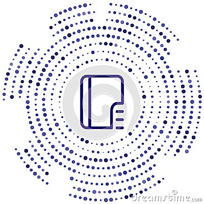 index vector icon. index editable stroke. index linear symbol for use on web and mobile apps, logo, print media. Thin line Vector Illustration