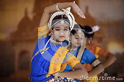 India dancer Editorial Stock Photo