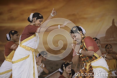 India dancers Editorial Stock Photo