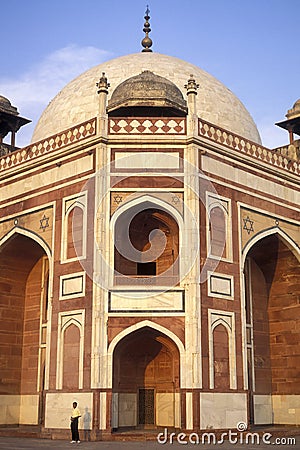 INDIA DELHI HUMAYUN TOMB Editorial Stock Photo