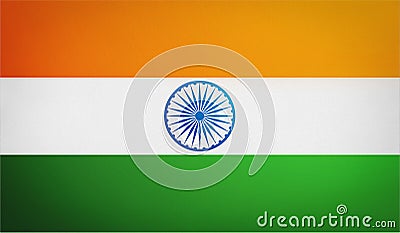 India flag, india national flag, emblem Stock Photo