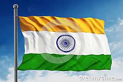 India flag Stock Photo