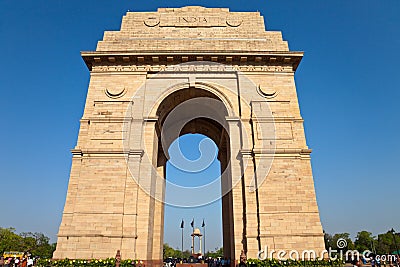 India Gate Stock Photo