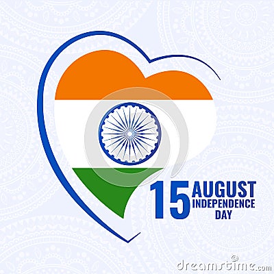 India Independence Day Vector Illustration