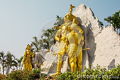 India landscapes. Gokarna, Murudeshwara. Stock Photo