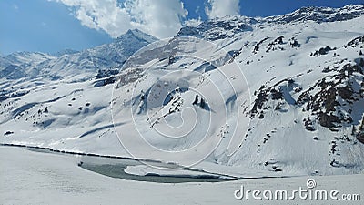 India's mountainous landscapes Stock Photo