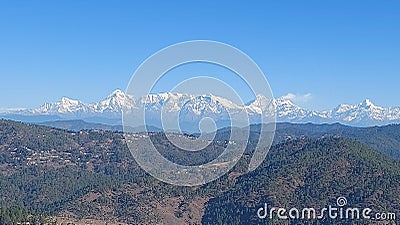 India's mountainous landscapes Stock Photo