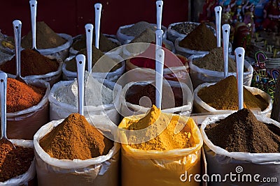 India Spice Stock Photo