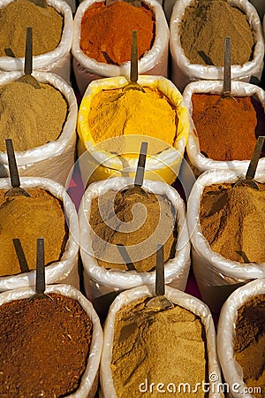 India Spice Stock Photo