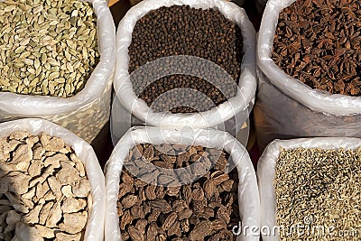 India Spice Stock Photo