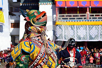 India, Tawang - Torgya Festival Editorial Stock Photo