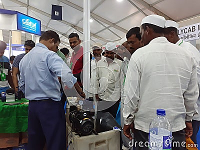 Indian Agriculture Equipment Exibition Kisan Mela Editorial Stock Photo