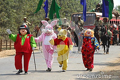 Indian Army Border security Force Editorial Stock Photo