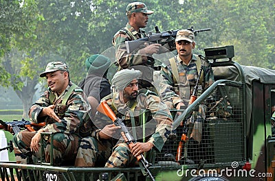 Indian Army Editorial Stock Photo