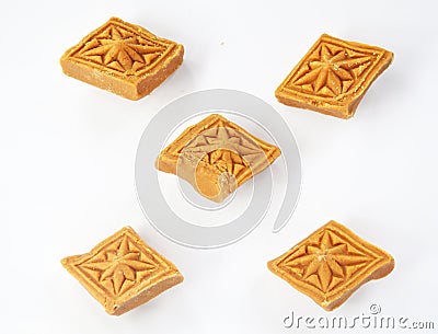 5 Indian / Bangladeshi Sweets Stock Photo