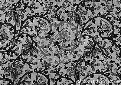 Indian Black Batik. Royalty Free Stock Image - Image: 11905456