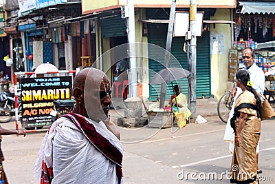 Indian brahmin man Editorial Stock Photo