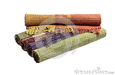 The indian carpets Stock Photo