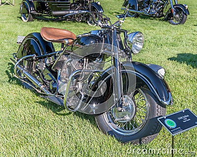 1948 Indian Chief Editorial Stock Photo