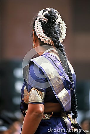 Indian Costume Stock Photo