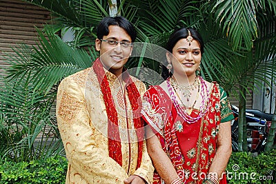 Indian Couple Stock Photo
