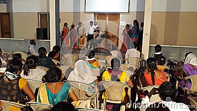 Indian cultural program, urban cultural program Editorial Stock Photo