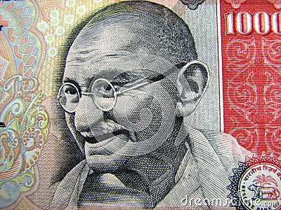 Indian Currency Stock Photo