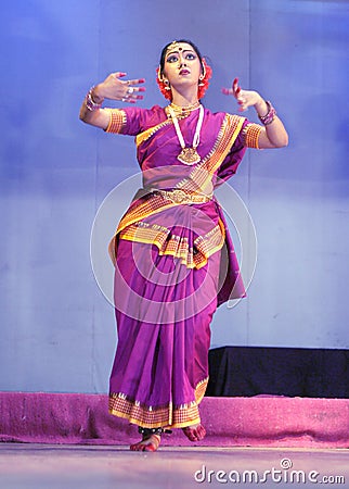 Indian dance Editorial Stock Photo