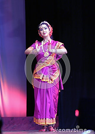 Indian dance Editorial Stock Photo
