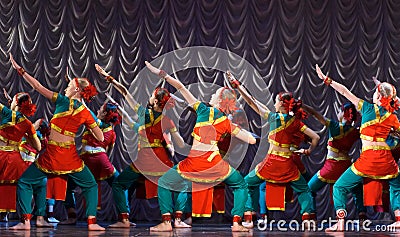 Indian dance Editorial Stock Photo