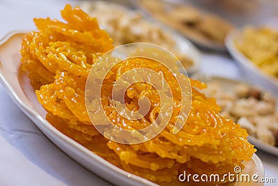 Indian dessert Stock Photo