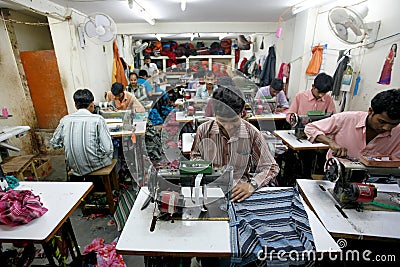 Indian factory Editorial Stock Photo