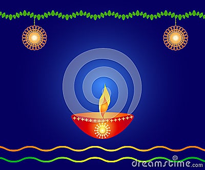 Indian festival design Stock Photo