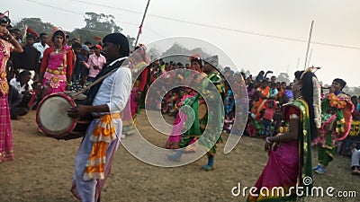 Indian festival for village enjoy people Editorial Stock Photo