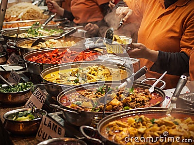 Indian food Stock Photo