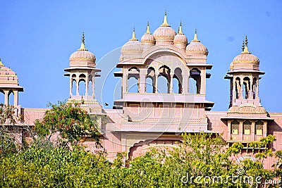 Indian fort. Asian biggest circle.. Jawar circle jaipur Editorial Stock Photo