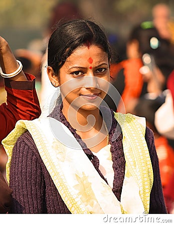 Indian girl Editorial Stock Photo