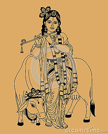 Indian god Vector Illustration