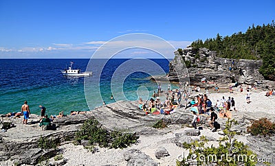 Indian Head Cove Editorial Stock Photo