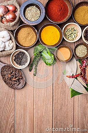 Indian herbs Stock Photo