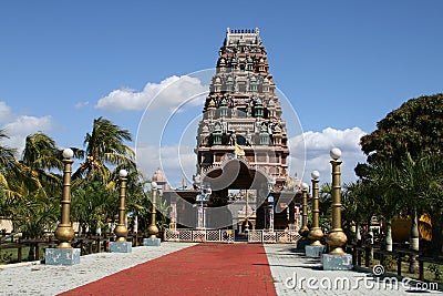 Indian Hindu temple Stock Photo