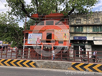 Indian Hindu Temple Haldwani Uttarakhand Editorial Stock Photo